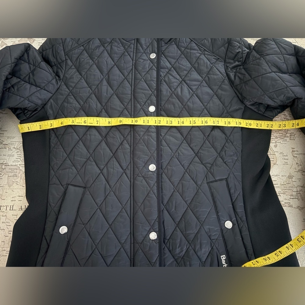 🆕Barbour Yarrow Quilted Jacket Size 12/Euro 42 NWT - Picture 11 of 12